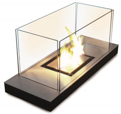 Uni Flame Ethanol Fireplace Radius